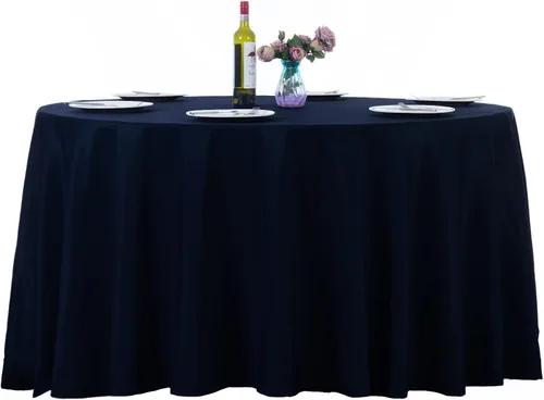 Miniatura 75 de Ascoza Paquete de 2 manteles rectangulares blancos de 60 x 84 pulgadas, tela de poliéster de 4 pies, para bodas, banquetes, restaurantes y fiestas