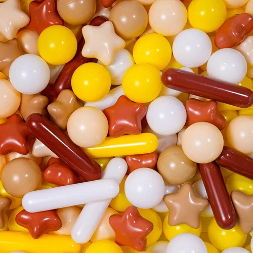 Miniatura 8 de Paquete de 100 pelotas para piscina de bolas - Bolas de plástico a prueba de aplastamiento y libres de BPA para carpa, casa de juegos, juguete
