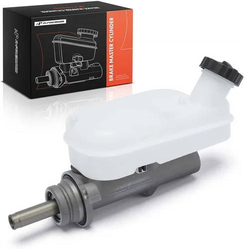 A-Premium Cilindro maestro de frenos con depósito y sensor compatible con Dodge Grand Caravan/Caravan 2003-2005 y Chrysler Town & Country 2003-2005,