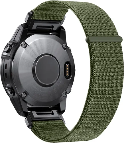 Correa de reloj de nailon compatible con Fenix 8/8 Pro de 1.77 pulgadas/7/6/6 pro/ 5/5 Plus, bandas de reloj resistentes de 0.866 pulgadas (0.866
