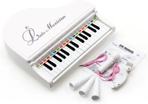 Miniatura 3 de Amy&Benton - Piano de juguete para bebés niña o niños pequeños, regalo de cumpleaños para niños de 1, 2, 3 o 4 años, rosa