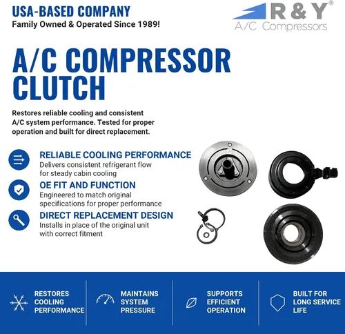 Miniatura 2 de RYC A/C Compressor Clutch AIG359-CL