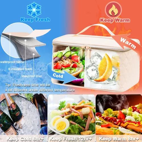 Miniatura 3 de Weitars Mochila de almuerzo para mujer, mochilas para laptop de 15.6 pulgadas, mochila de viaje para mujeres, mochila de trabajo, mochila
