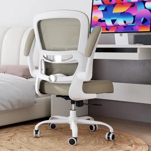 Miniatura 3 de TRALT Silla de oficina – Silla de escritorio ergonómica con soporte lumbar ajustable, silla de computadora de malla, sillas ejecutivas para oficina