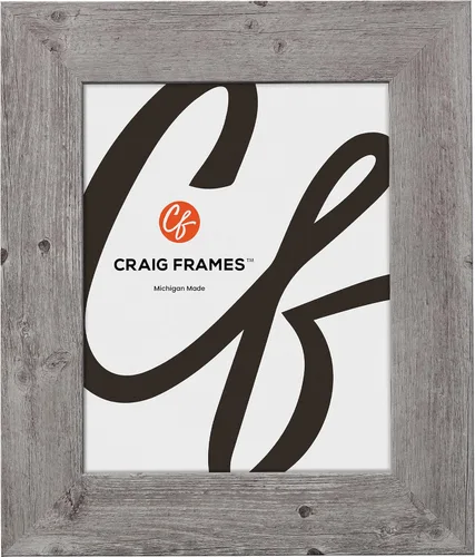Miniatura 18 de Craig Frames American Barn - Marco de fotos de madera de granero sintética de 5 x 7 pulgadas con paspartú para mostrar una foto de 4 x 6 pulgadas