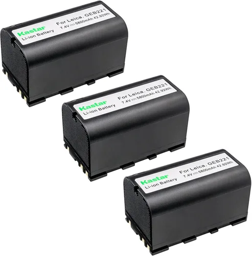 Miniatura 5 de Kastar Paquete de 1 batería de repuesto para GEOMAX ZBA200 ZBA400 GEOMAX 724117 batería de encuesta, GEOMAX ZT20 ZT80 ZT80+ Stonex R6+ Zenith 50