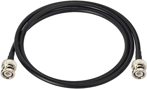 Bingfu BNC macho a BNC macho RG58 50 Ohm Cable de puente coaxial 3.3 ft 3 pies para radio CB Radio aficionado Radio móvil Escáner de policía Escáner