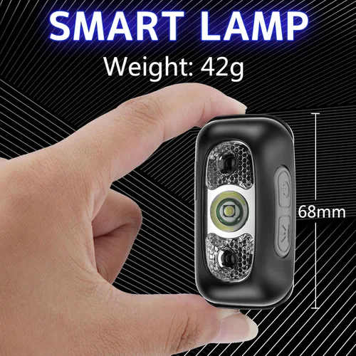 Miniatura 4 de Linterna frontal, recargable USB-C, ajustable a 90 grados, linterna con sensor de movimiento, impermeable, ligera, 1.48 oz, faros brillantes