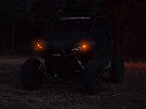 Miniatura 4 de SuperATV Kit de señal de giro para Polaris RZR 570 (2011+) - (con interruptor de giro de palanca) - Plug and Play para una fácil instalación