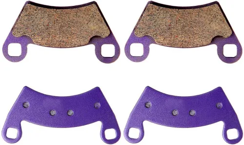 Miniatura 2 de SCITOO FA354 FA452 Pastillas de freno para Polaris Ranger 400 2010-2013 pastillas de freno delanteras y traseras de fibra de carbono