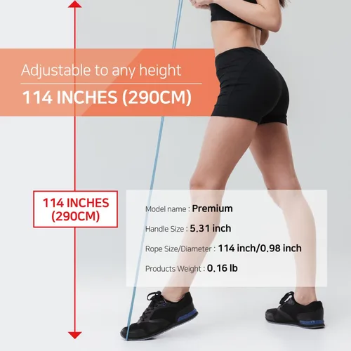 Miniatura 3 de Speed Professional - Cuerda de saltar para hombres y mujeres, cuerda de saltar para entrenamiento de fitness para adultos, ideal para cardio, boxeo