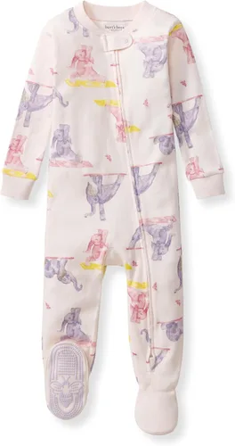 Miniatura 85 de Burt's Bees Baby Pijama para bebé niña, 100% algodón orgánico, pijama de una pieza, overol diagonal con cremallera, ajuste cómodo