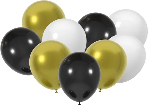 Miniatura 22 de 60 globos de látex de 12 pulgadas en negro, naranja y morado, Halloween, graduación, cumpleaños, baby shower, decoraciones de fiesta
