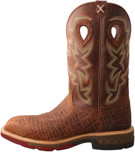 Miniatura 2 de Twisted X Mens 12" Nano Composite Safety Toe Western Work Boot