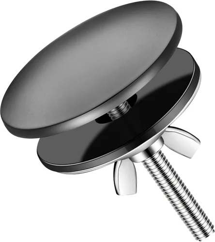 Miniatura 14 de LEIFIDE Cubierta de Orificio de Fregadero de Cocina de 2 Pulgadas Grifo de Acero Inoxidable Tapa de Placa de Orificio de Grifo de Fregadero de Negro