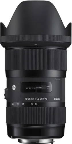 Miniatura 3 de Lente Sigma F1.8 Art DC HSM de 18 a 35 mm para Canon, negro (210101)