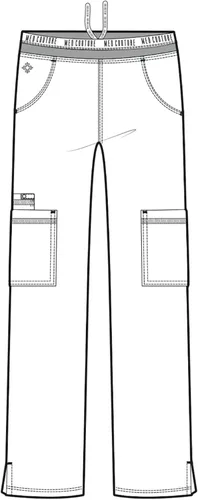 Miniatura 5 de Med Couture Pantalón de yoga para mujer con 7 bolsillos, cintura de punto acanalado ultrasuave y tecnología elástica de 2 vías, MC7739