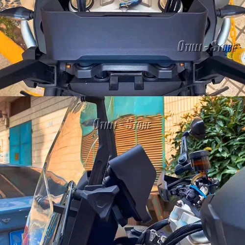 Miniatura 5 de Nuevos accesorios de motocicleta instrumento valla visera cubierta protectora negro para CFMOTO 800 MT 800MT 800mt cubierta de instrumento 2021 2022