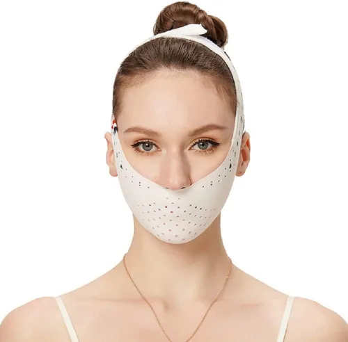 Miniatura 13 de Serena.H New Beauty - Máscara para dormir con forma de V, reutilizable en forma de V, máscara facial en forma de V, máscara de elevación de línea