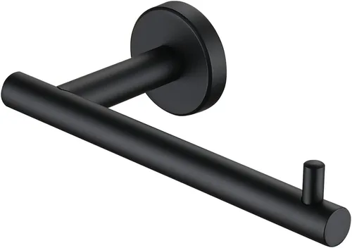 Miniatura 28 de JQK Soporte para Papel Higiénico, 5 Pulgadas Acero Inoxidable 304 Grosor 0.8mm Dispensador de Papel Higiénico para Baño, Sostiene Mega Rollos