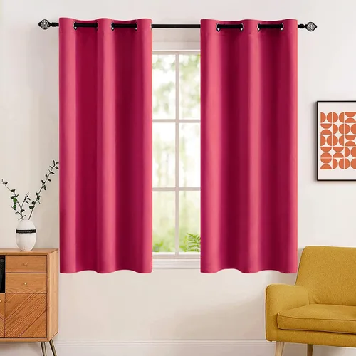 Miniatura 42 de MIULEE Cortinas opacas para dormitorio o sala de estar, juego de 2 paneles de cortina para ventana con aislamiento térmico y bloqueo de luz