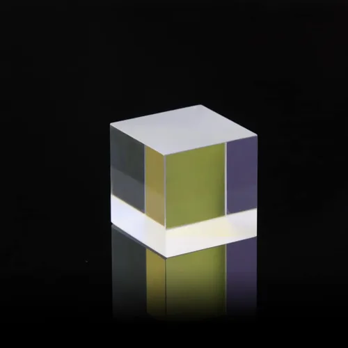 Miniatura 6 de Cubo divisor de haz, Prisma óptico de vidrio dicróico con proporción 50:50 para espectrometría científica