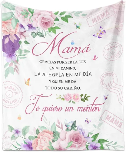 Miniatura 11 de Regalos de Abuela en español, manta de abbuelita de 60 x 50 pulgadas, regalos para abuelo en español, regalos para abuela en español, regalo