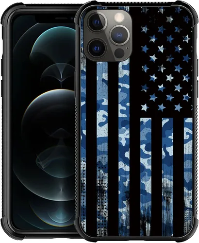Miniatura 42 de Funda compatible con iPhone X/XS, diseño de bandera estadounidense de béisbol, TPU suave, a prueba de golpes, de vidrio templado, para iPhone X/XS