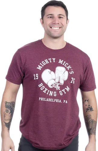 Miniatura 2 de Mighty Mick's Boxing Gym 1976 Philadelphia Boxer Vintage Style Gloves Camiseta
