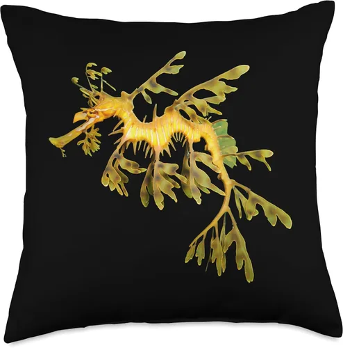 Miniatura 5 de Leafy Sea Dragon Seadragon - Cojín de 15.7 x 15.7 in, diseño de dragón marino