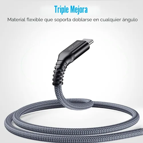 Miniatura 5 de Cable USB A a USB C de 10 pies, cable de carga tipo C de carga rápida de 10 pies, paquete de 2 para Samsung Galaxy S26/S25