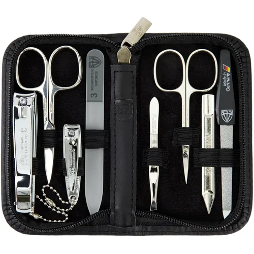 Miniatura 21 de 3 Swords Germany – Juego de 8 piezas para manicura y pedicura profesional para el cuidado de las uñas de los dedos y los dedos del pie tijeras