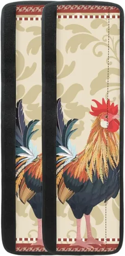 Miniatura 23 de DISNIMO Juego de 2 fundas para manijas de puerta de refrigerador con diseño floral de mariposa azul, protector de decoración de electrodomésticos