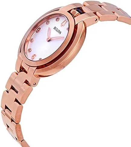 Miniatura 6 de Bulova Reloj para mujer Metálico Reloj Rubaiyat movimiento de cuarzo