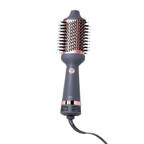 Hairitage Cepillo Secador de Un Paso Voluminizante + Secador de Pelo para Rizar + Alisar - Cepillo de Soplado de Cerámica y Turmalina +