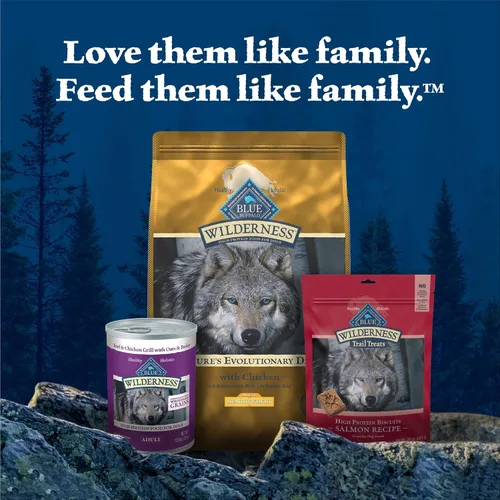 Miniatura 9 de Blue Buffalo Wilderness alimento seco para control de peso de perros adultos con pollo real más cereales saludables, receta alta en proteínas, hecho