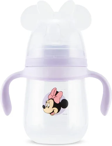 Miniatura 10 de Disney Vasos para niños pequeños, vasos para niños con chupete, sin BPA con asas, a prueba de fugas, Minnie Mouse y Mickey Mouse, regalo unisex