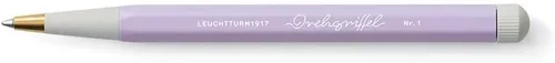 LEUCHTTURM1917 - Bolígrafo de escritura Drehgriffel (lila) - Bolígrafo de gel con tinta negra incluida