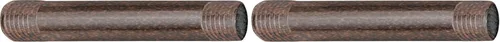 Miniatura 6 de Brazo de regadera recto Moen de 6 pulgadas., 116651WR Hierro forjado