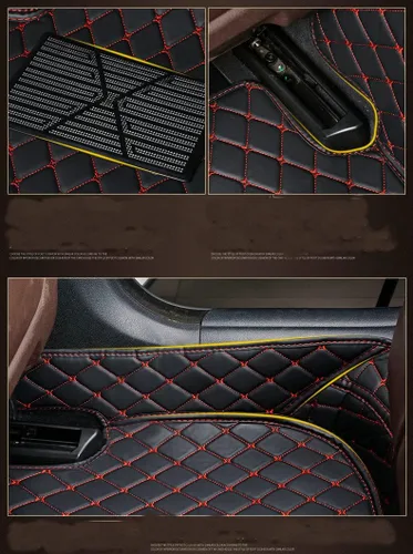 Miniatura 4 de Alfombrillas de cuero de lujo personalizadas para todo tipo de clima, para el 99 % de los sedán, SUV, automóvil deportivo, para hombres y mujeres