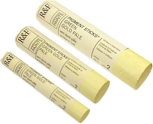 Miniatura 384 de Pinturas R&F Hechas a Mano - Palo de Pigmento al Óleo Profesional, Gris Neutro Medio, 188 ml