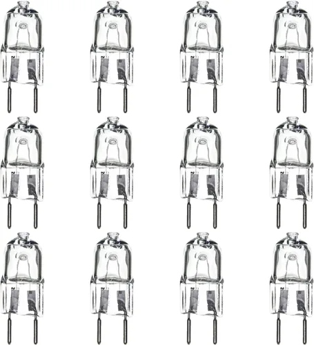 Miniatura 7 de Sunlite Q35/GY8/120V Bombilla halógena T3.5 de 35 vatios de un solo extremo, 300 lúmenes, 120 voltios, base GY8 (bi-pin), transparente, vida útil