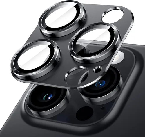 Miniatura 14 de JETech Protector de lente de cámara para iPhone 14 Pro de 6.1 pulgadas y iPhone 14 Pro Max de 6.7 pulgadas, cubierta de anillo de vidrio templado