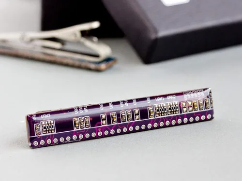 Miniatura 26 de Clip de corbata para placa de circuito, regalo único para geek de la computadora