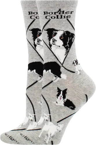 Miniatura 2 de Border Collie Socks for Women Gift for Dog Lovers