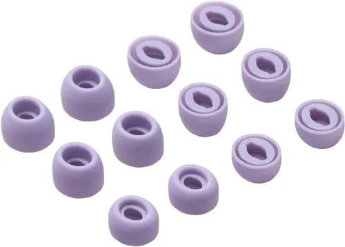 Juego de auriculares de silicona de repuesto para auriculares Samsung Galaxy Buds Pro, 6 pares (violeta fantasma)