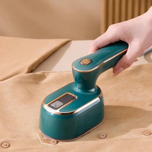 Miniatura 3 de Plancha de vapor portátil para colgar y planchar, plancha eléctrica de mano, mini vaporizador de ropa de vapor plegado para viajes en el hogar