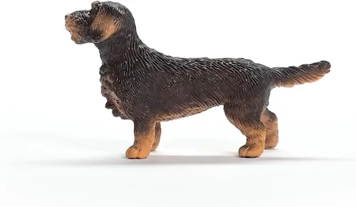 Miniatura 3 de Schleich Farm World - Figura de juguete de perro salchicha con pelo de alambre de animales de granja, para niños a partir de 3 años