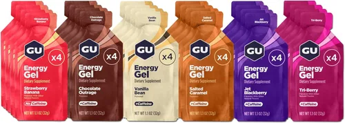 Miniatura 12 de GU Energy Original Sports Nutrition Gel Energético, Vegano, Sin Gluten, Kosher y Sin Lácteos, Energía Portátil para Cualquier Entrenamiento, 24