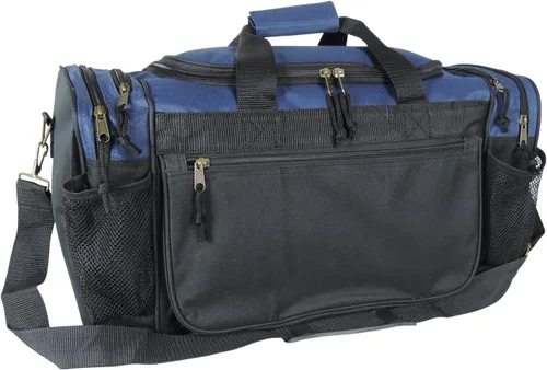Miniatura 13 de DALIX - Bolsa deportiva de 20 pulgadas con bolsillos de malla y para objetos de valor, para gimnasio y viaje